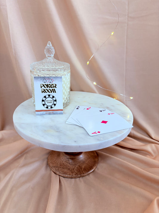 10oz ‘Poker Room’ Diamond Jar