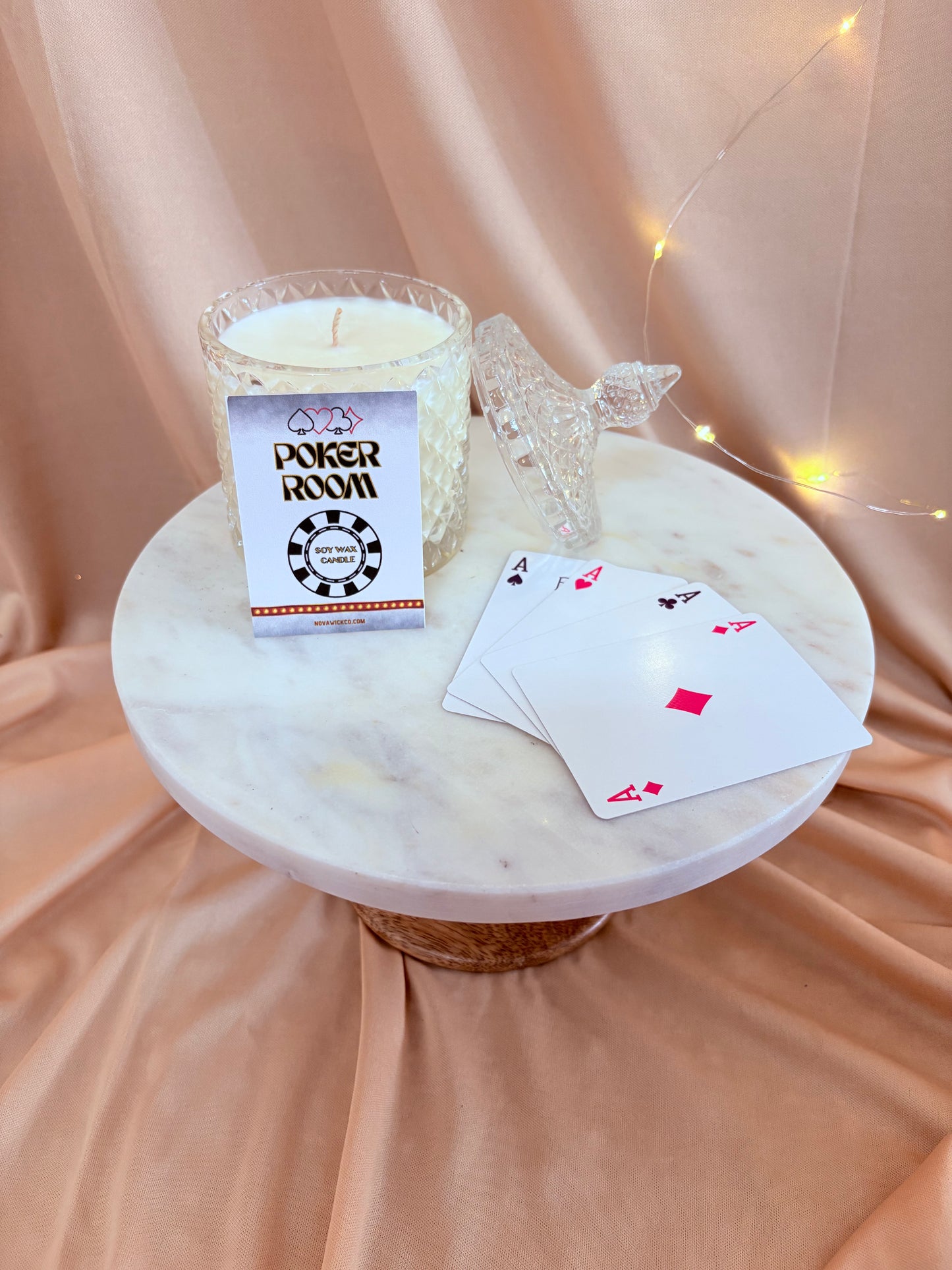 10oz ‘Poker Room’ Diamond Jar