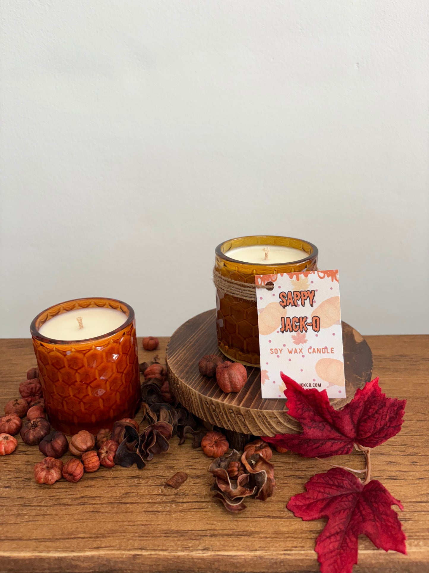 6oz Sappy Jack-O Honeycomb Jar
