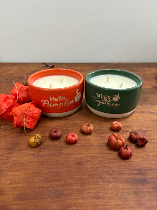 6oz Pumpkin Medley Autumn Ramekin