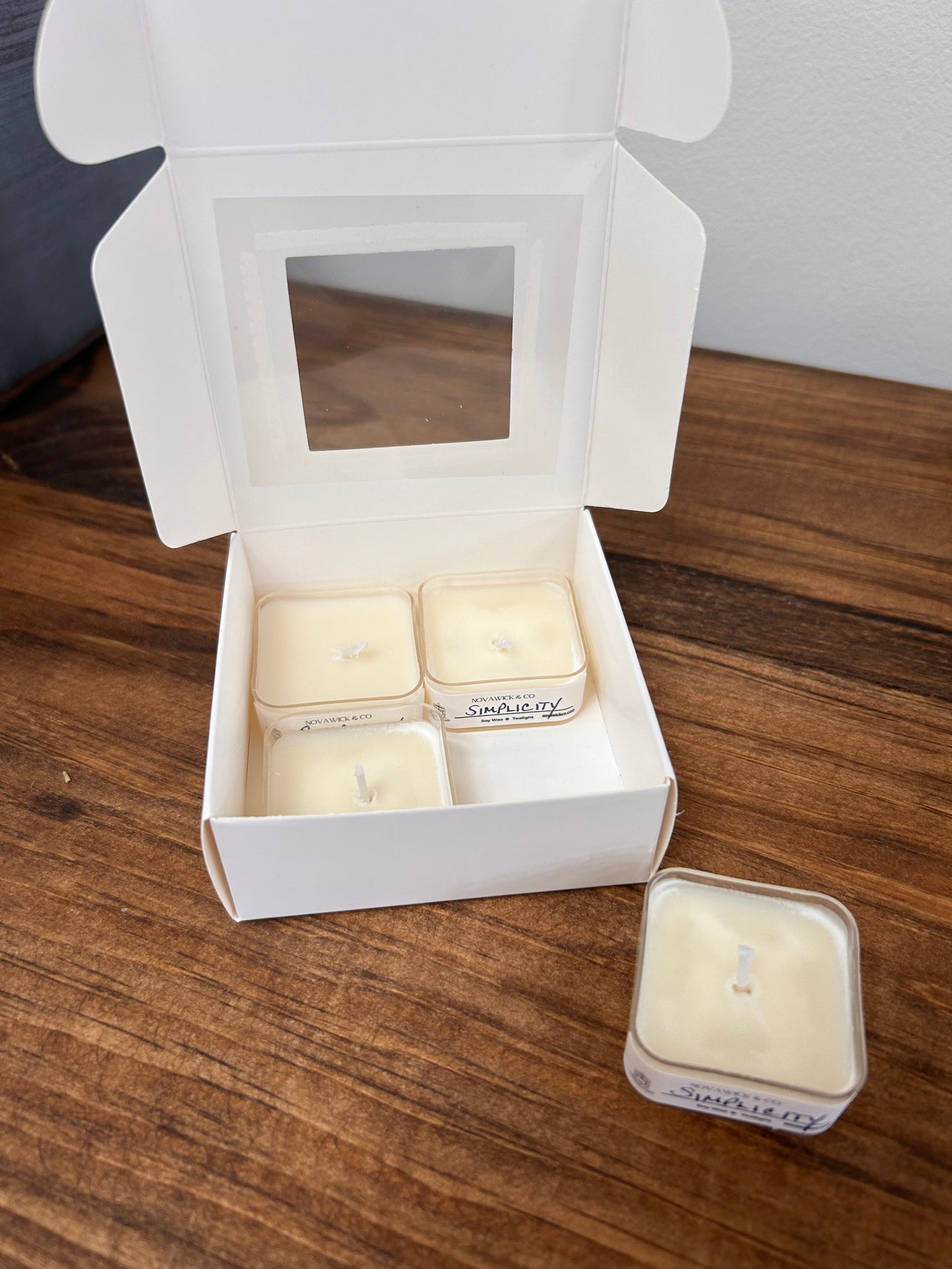 Simplicity Tea Light 4-Pack