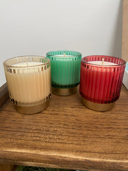 6oz Gingerbread Stripe Jar