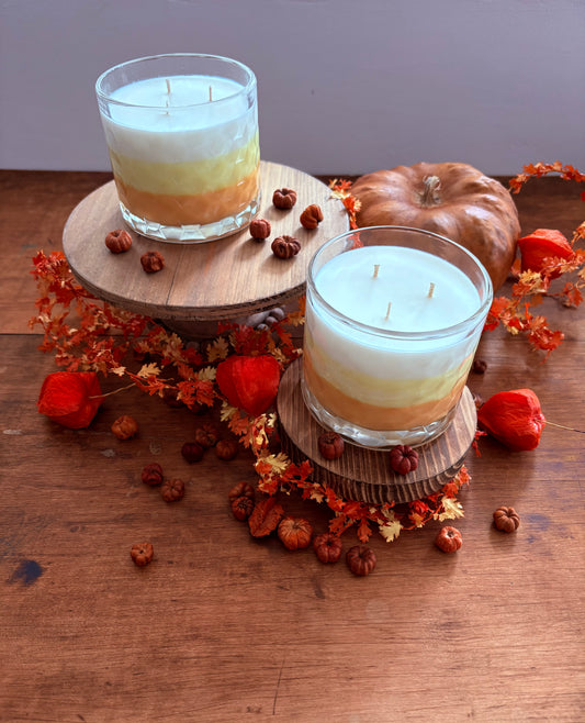 Candy Corn Candle