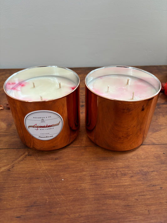 Cinnabar 3-Wick