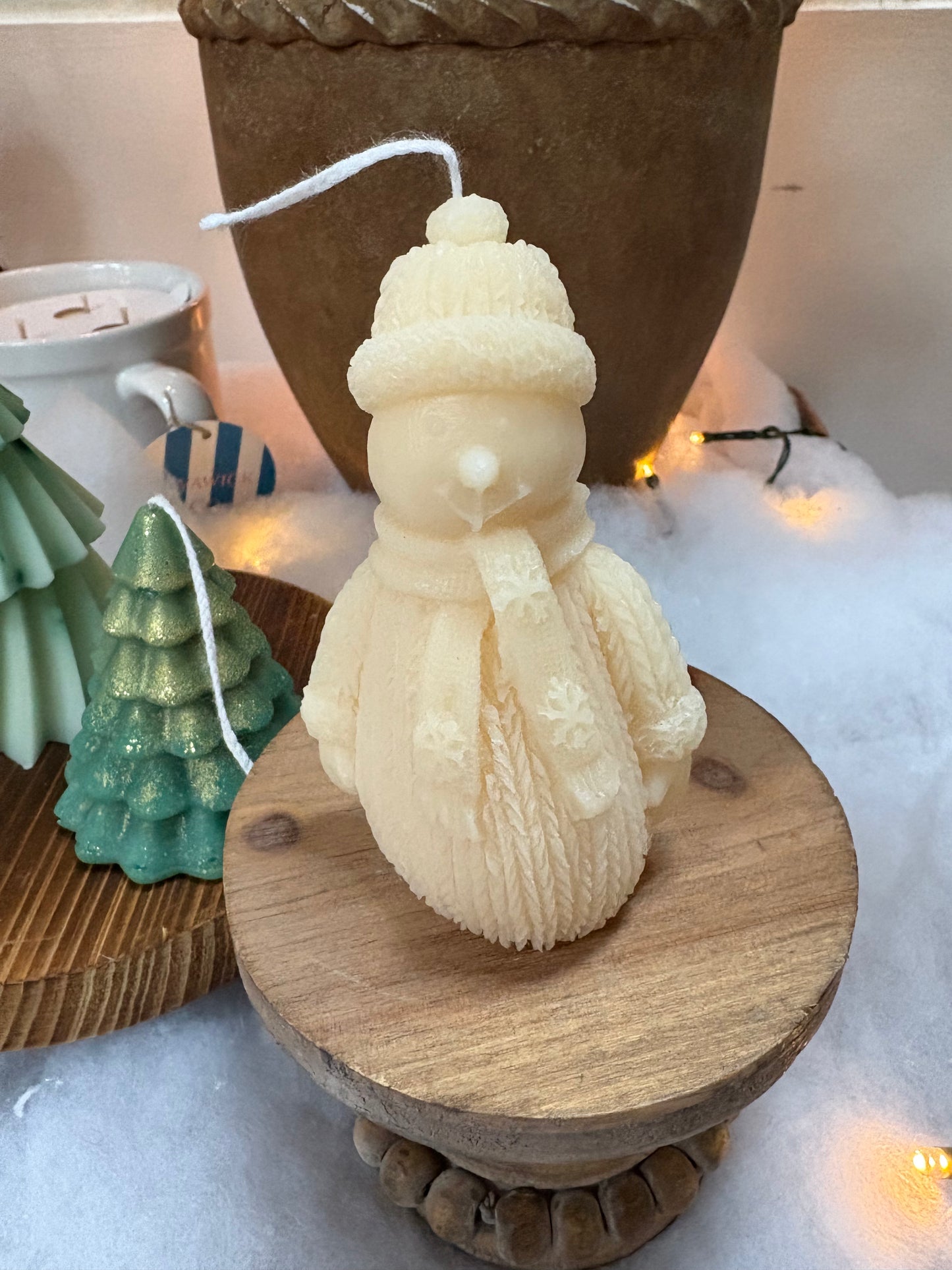Holiday Pillar Candles