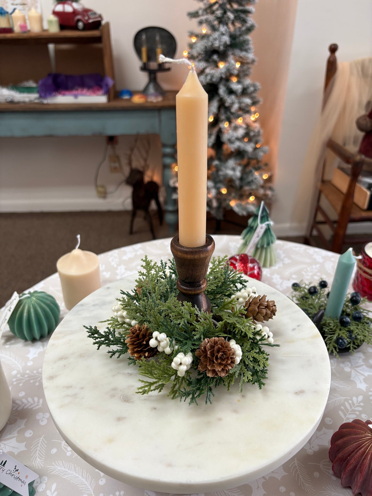 Taper Candle Center Piece