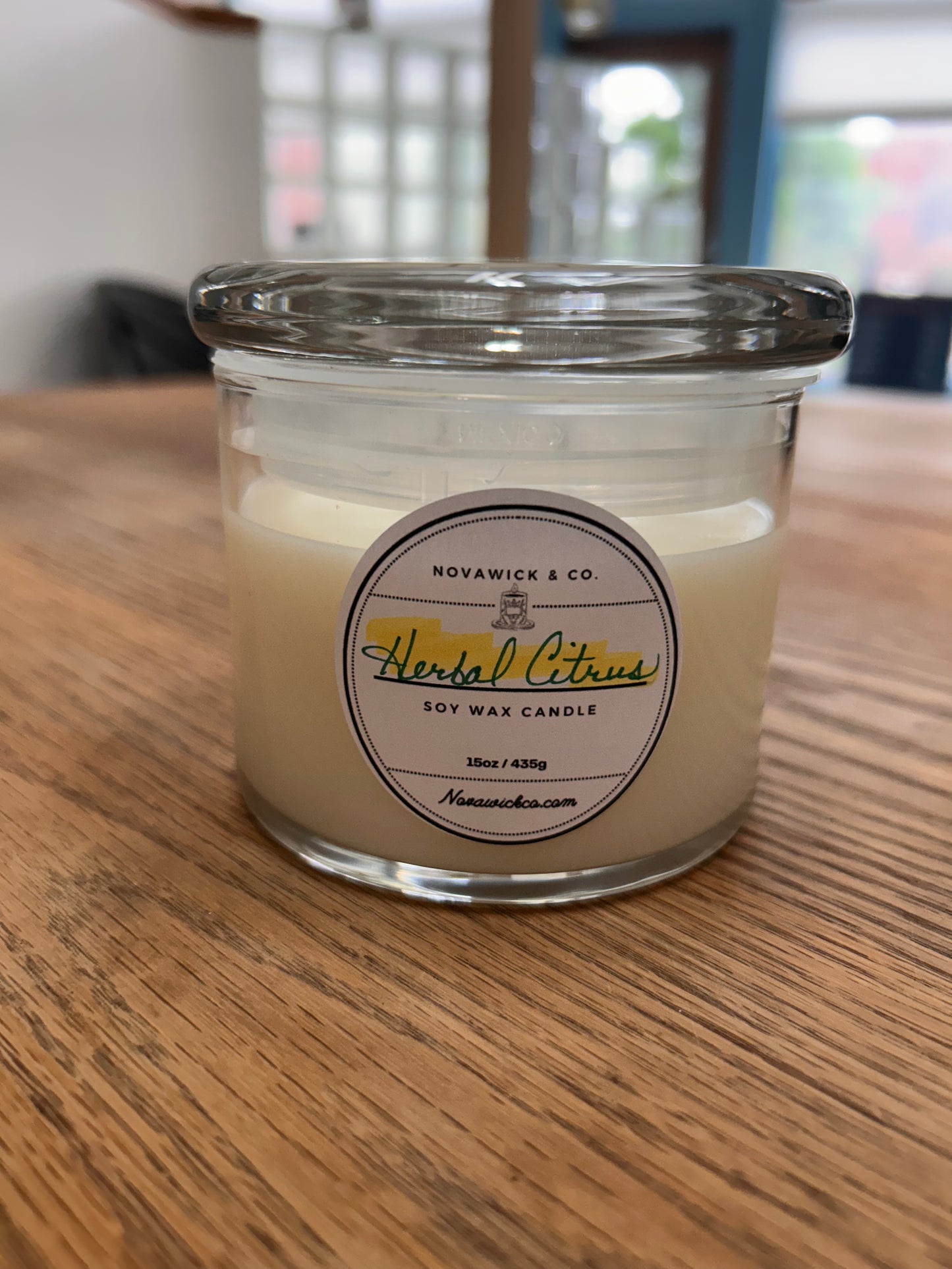 15oz Double Wick Herbal Citrus