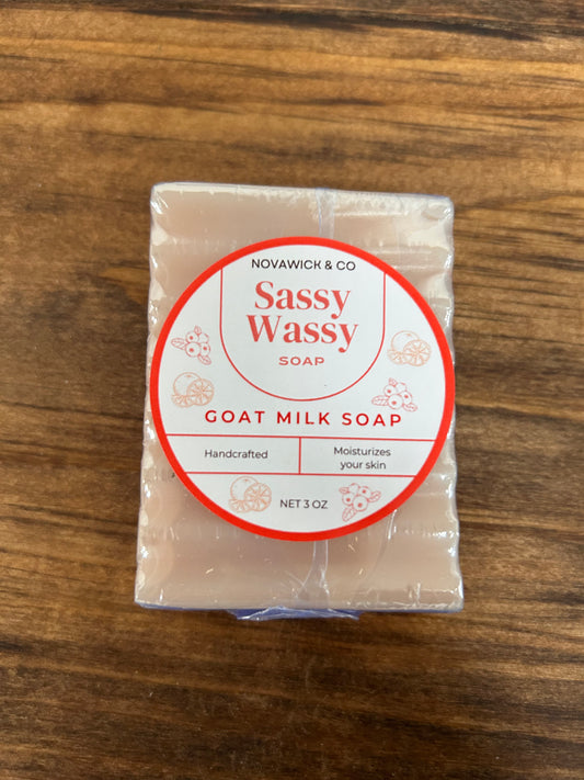 Sassy Wassy Goat Milk Soap