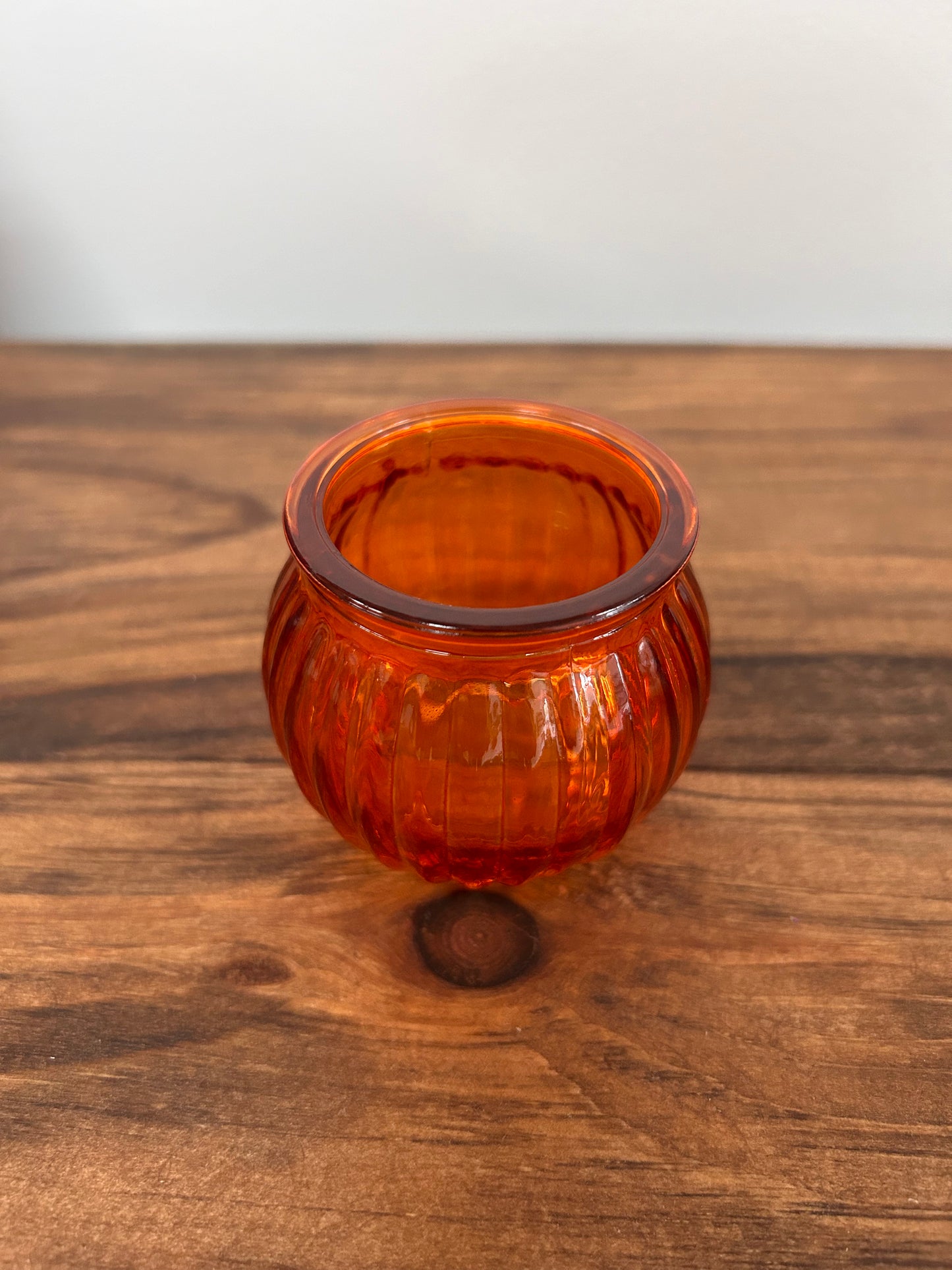 Pumpkin Round Tea Light Holder